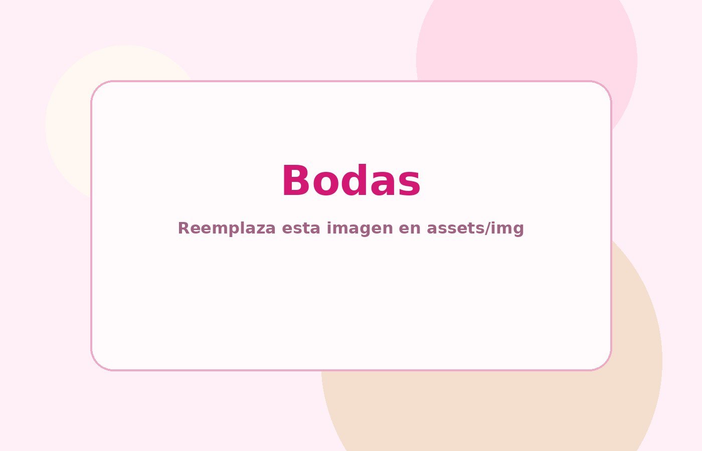 Bodas Bien Bonito