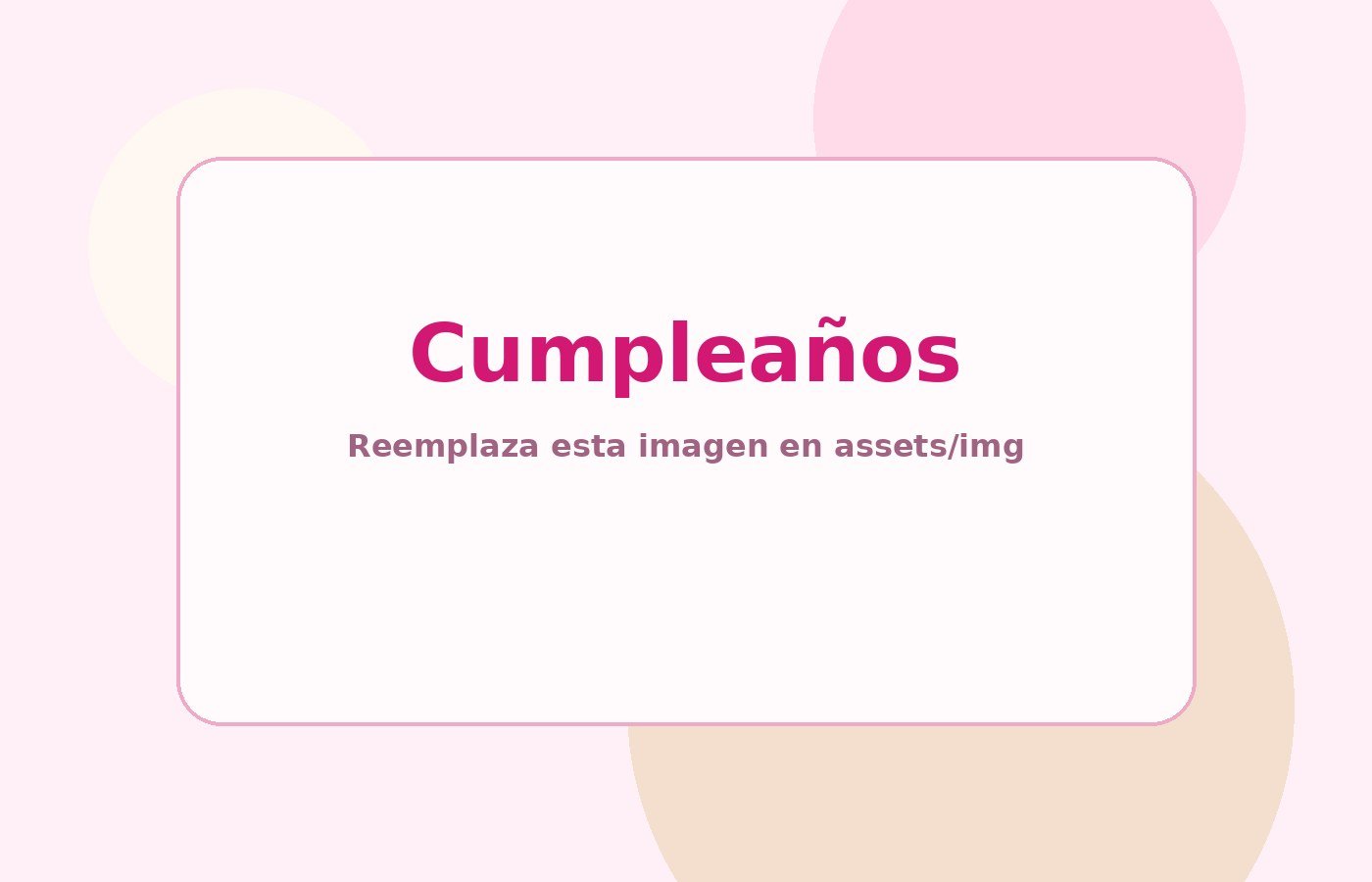 Cumpleaños Bien Bonito